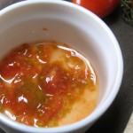 ミニトマト三個分のタネ